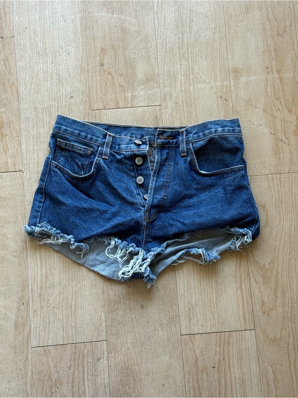 Denim women’s shorts